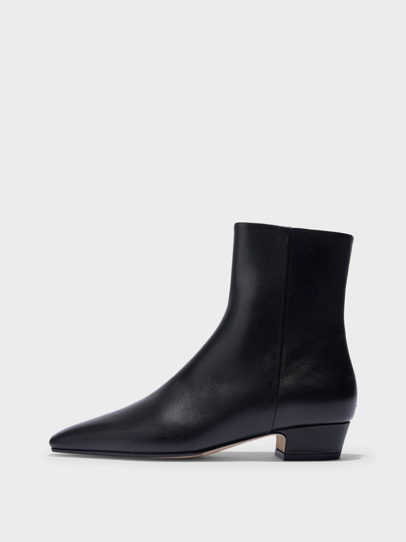 Lilia Leather Ankle Boots