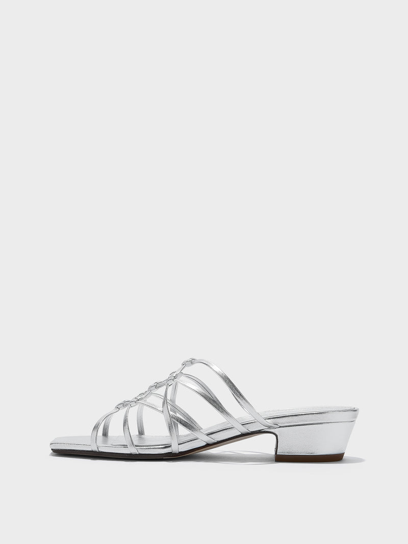 Talha Square-Toe Sandals