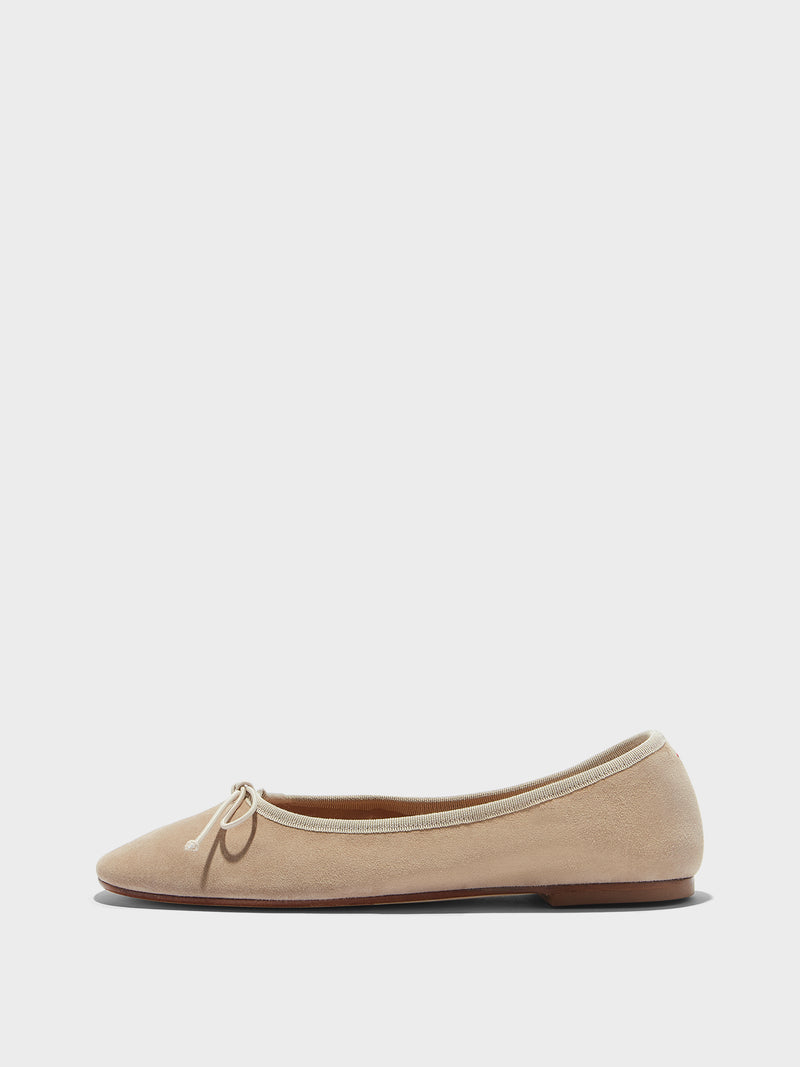 Tiby Suede Ballet Flats