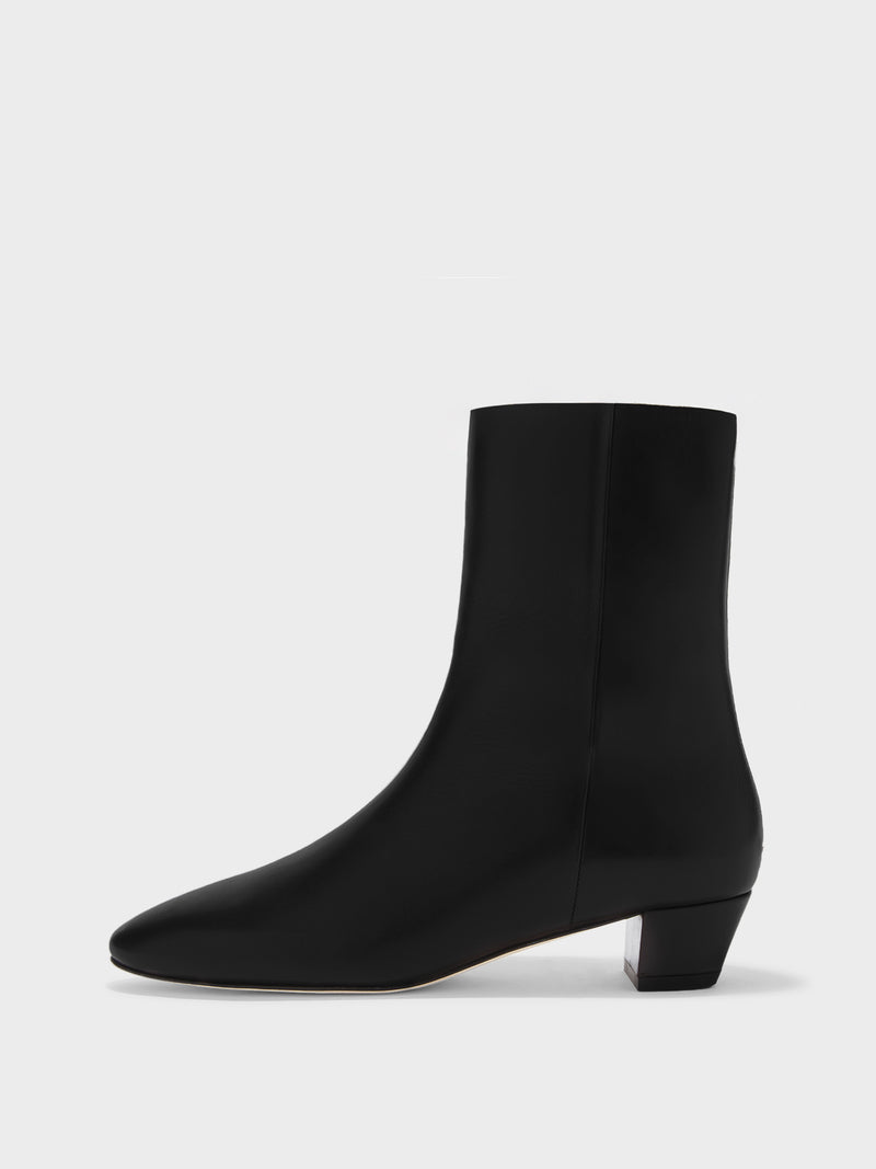 Yasmin Leather Ankle Boots