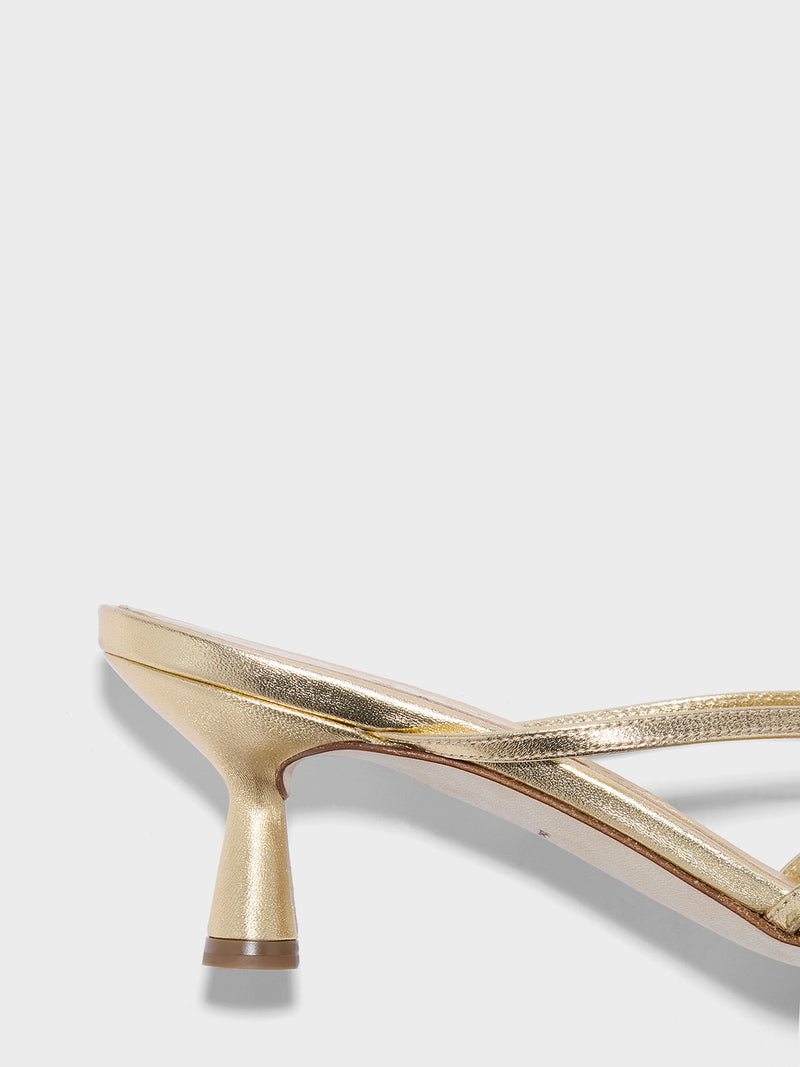 Abby Leather Mules