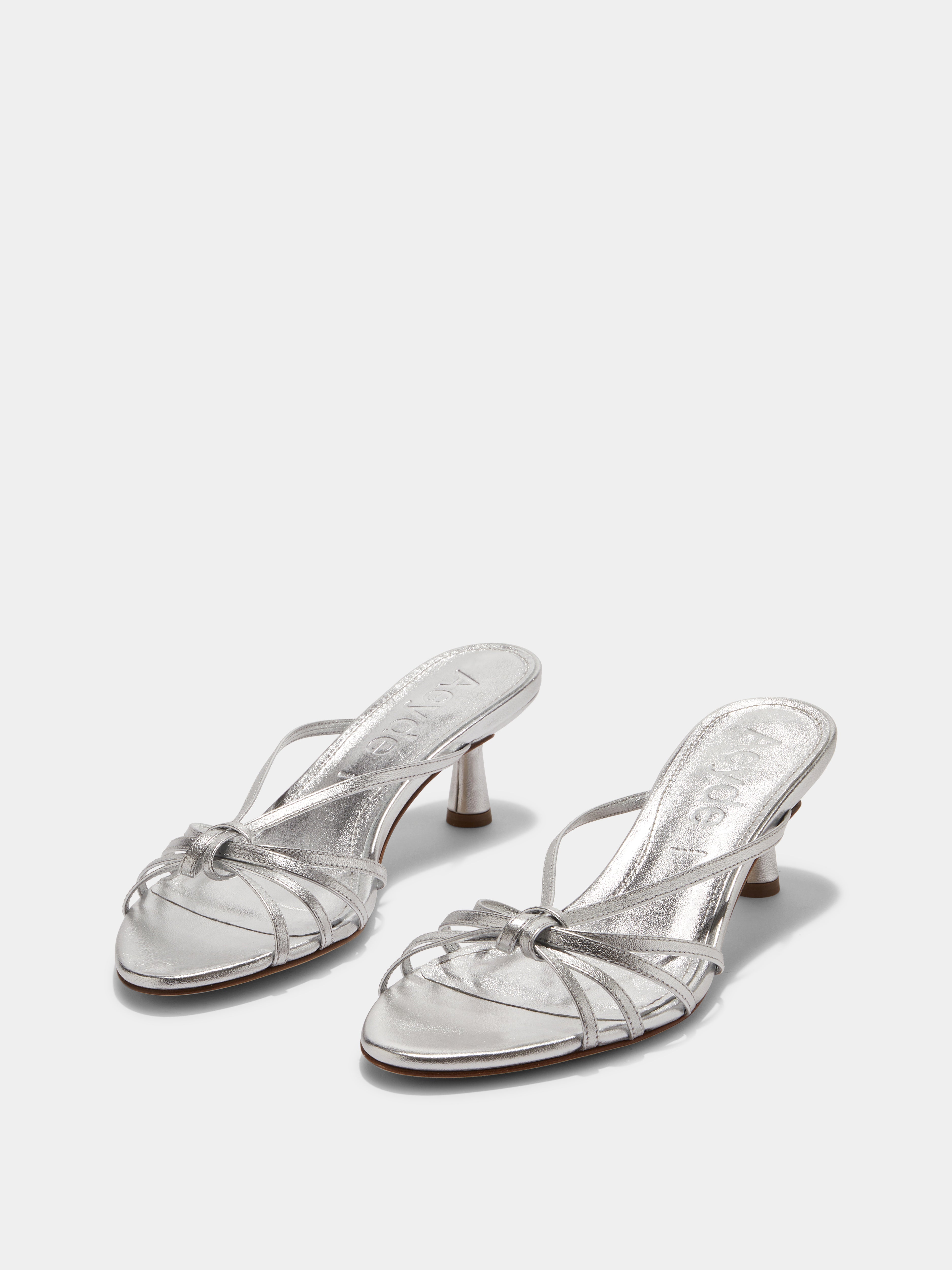 Abby Leather Mules - Image 2