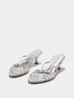 Abby Leather Mules - Image 2