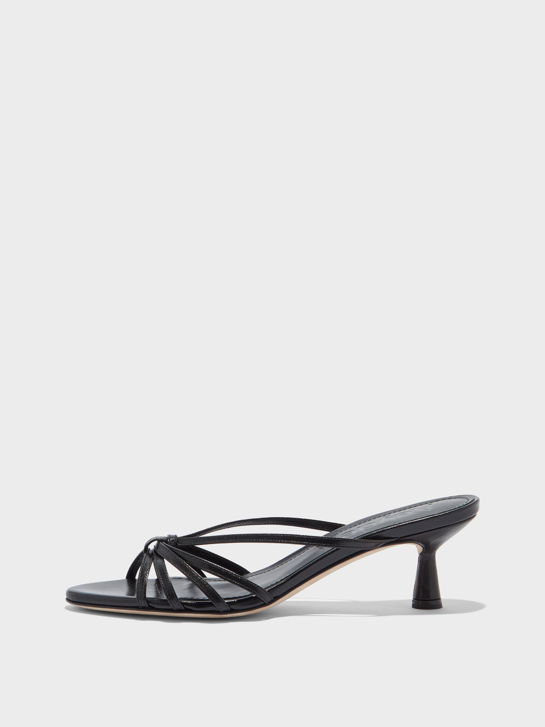 Abby Leather Mules - Image 1