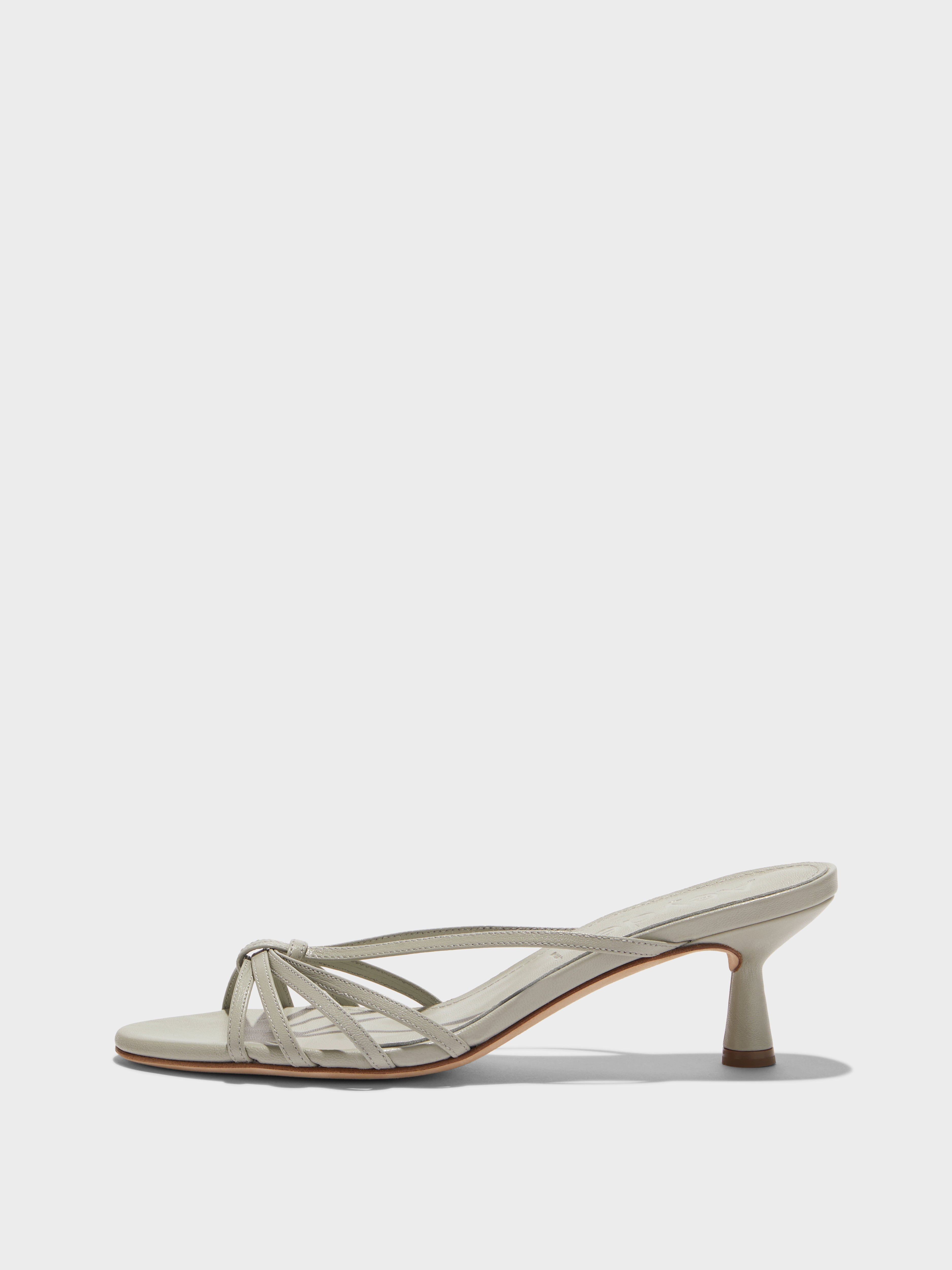Abby Leather Mules - Image 1