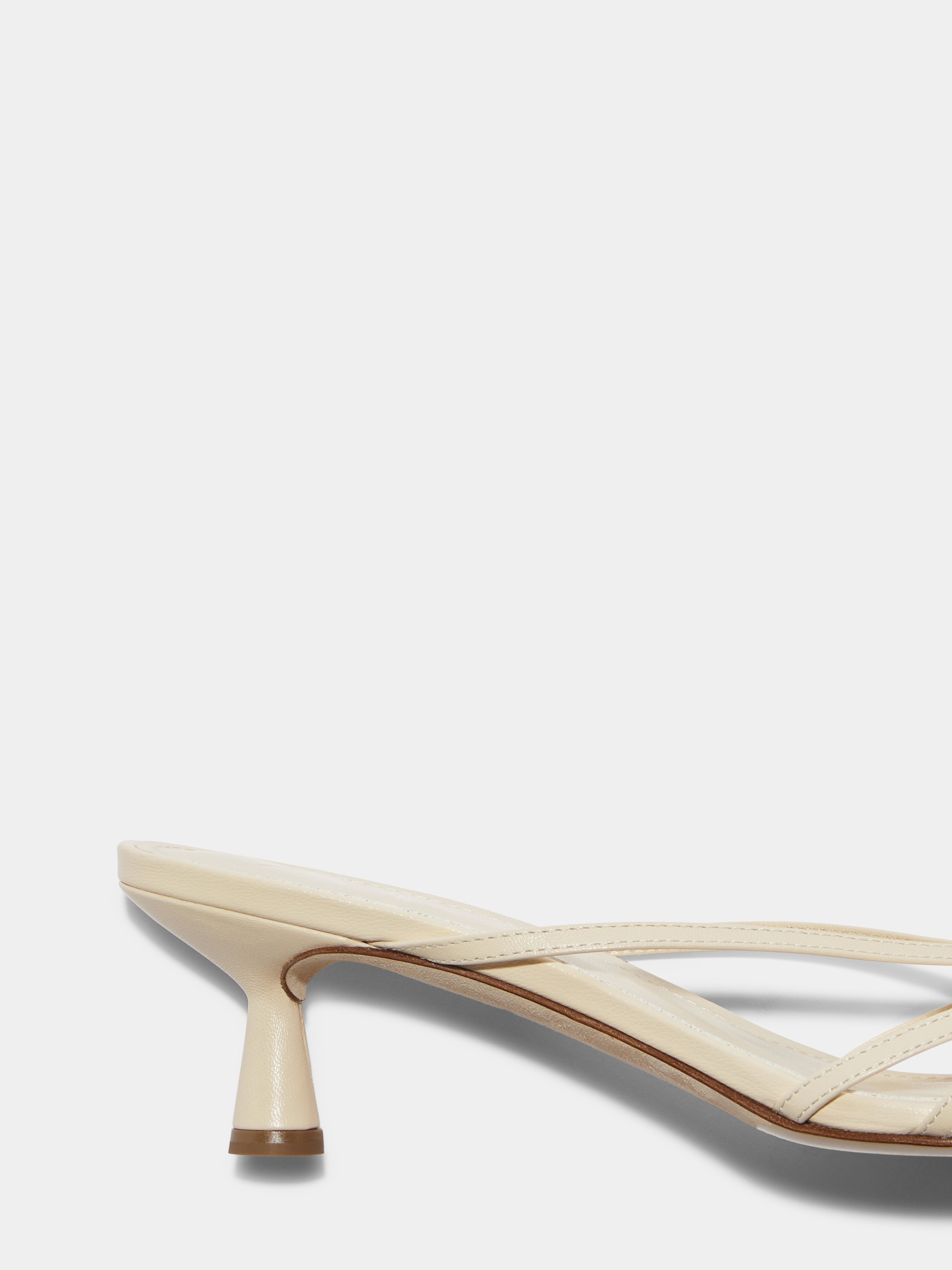 Abby Leather Mules - Image 5