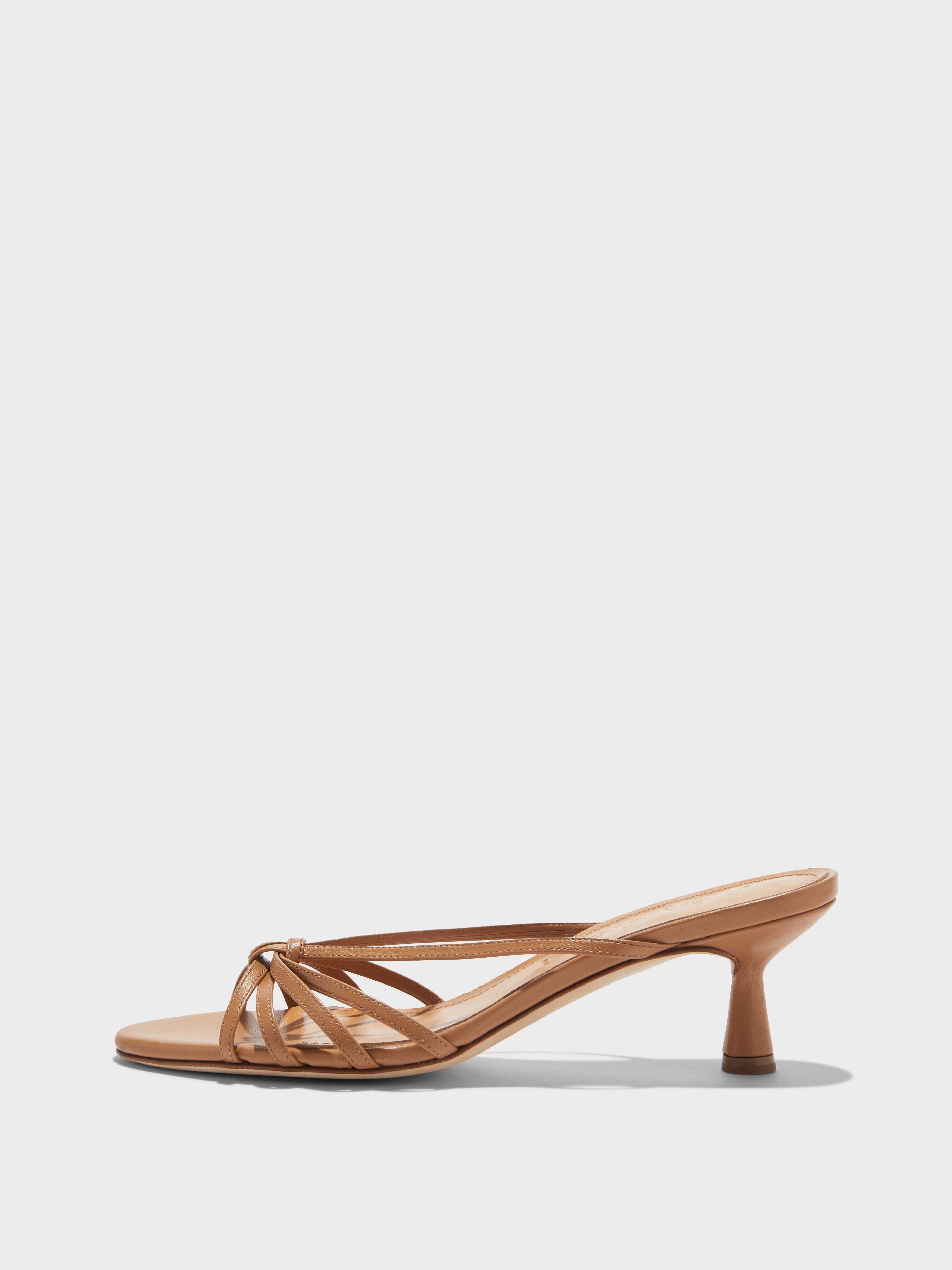 Abby Leather Mules - Image 1