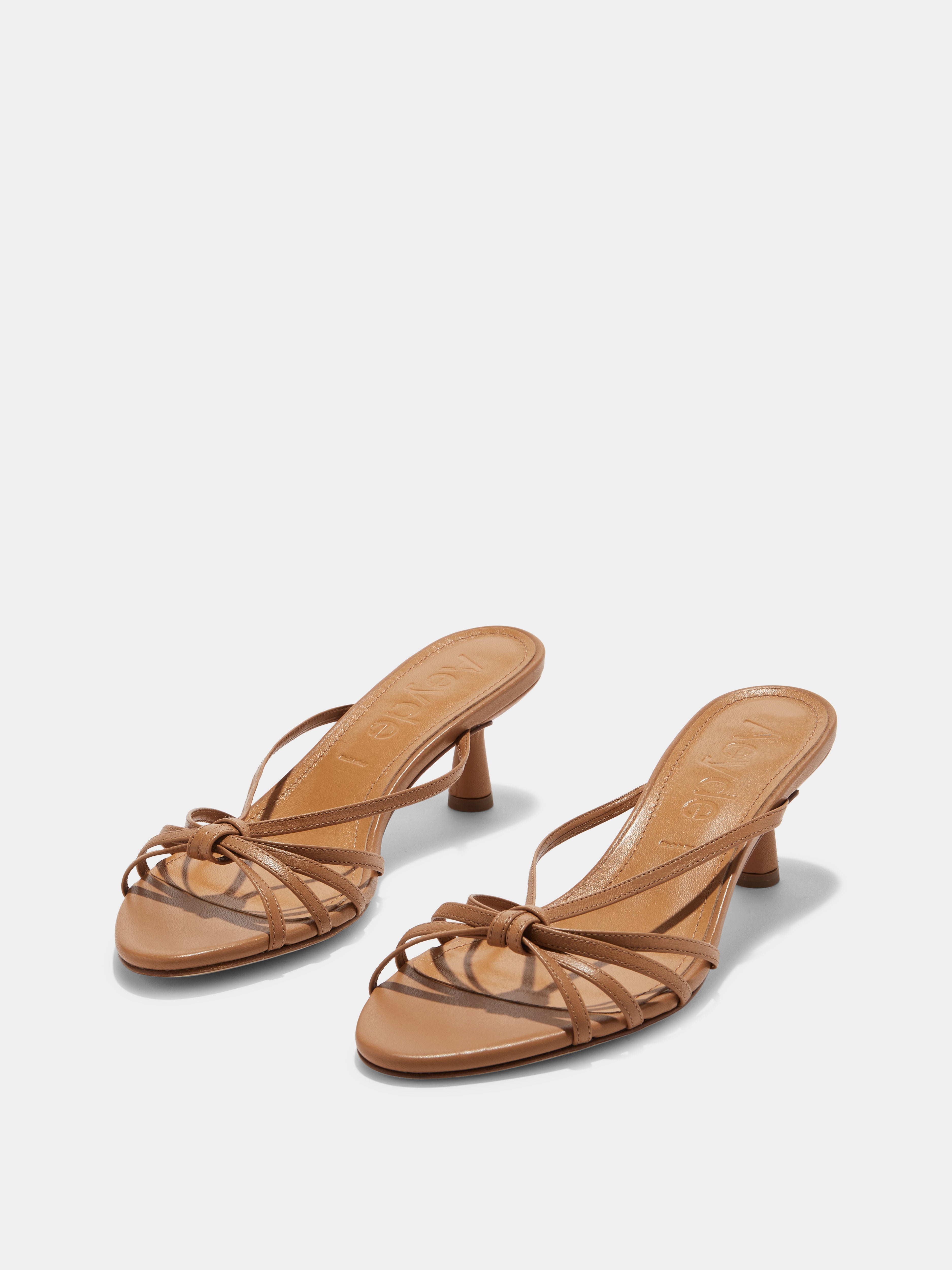 Abby Leather Mules - Image 2
