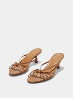 Abby Leather Mules - Image 2