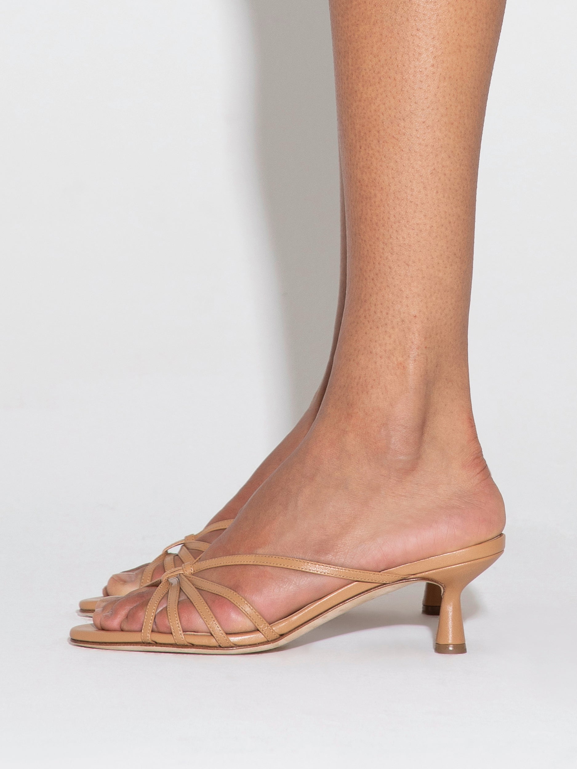 Abby Leather Mules - Image 6