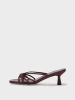 Abby Leather Mules - Image 1