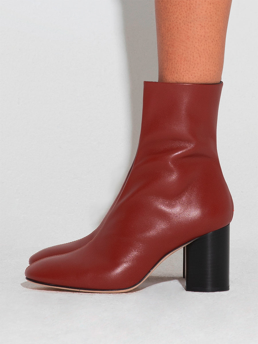 Alena Leather Ankle Boots