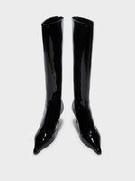 Alexis Patent Knee-High Boots - Image 5