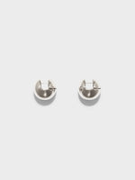 Alice Medium Palladium-Plated Earrings - Image 1