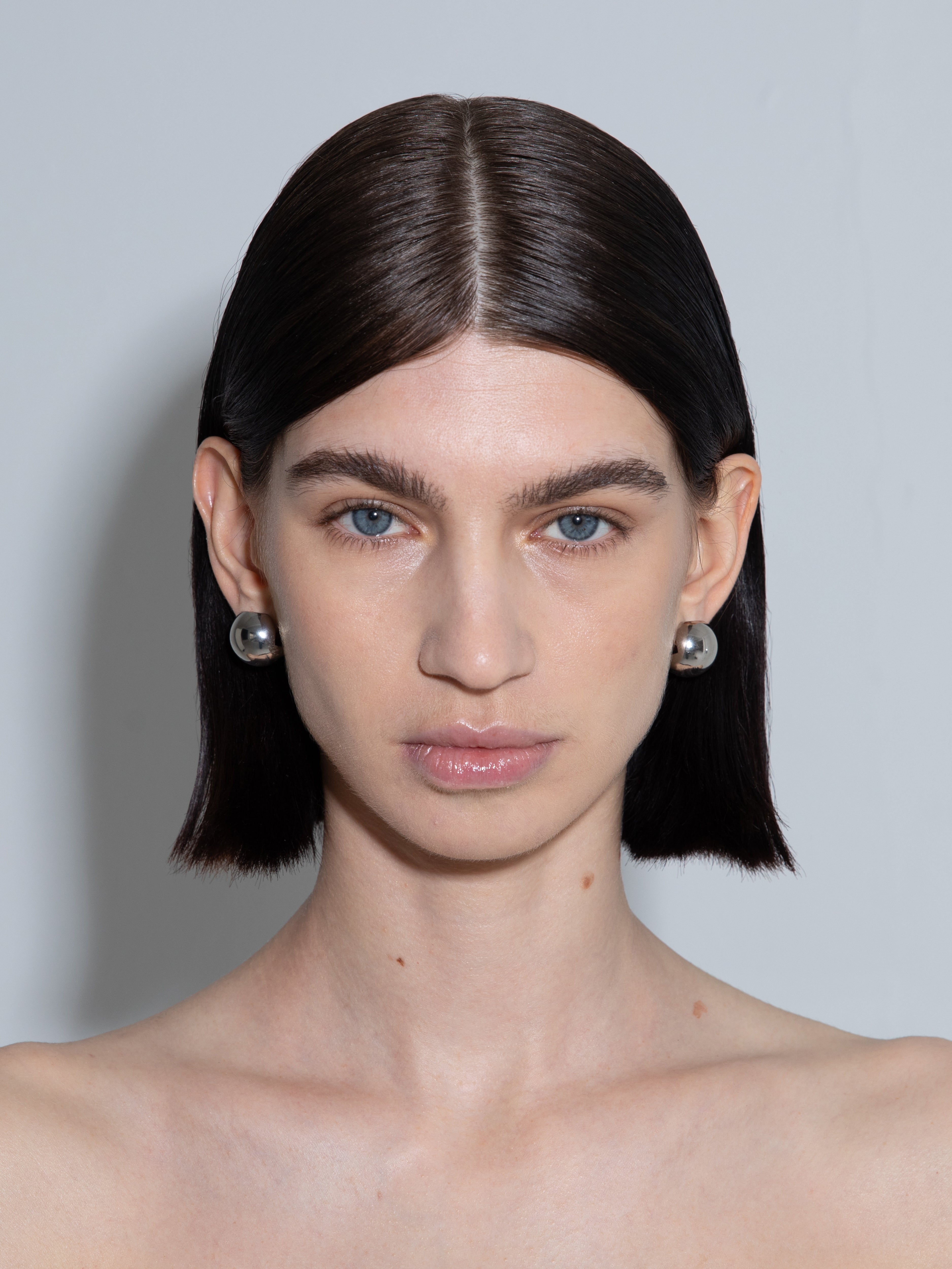 Alice Medium Palladium-Plated Earrings - Image 3