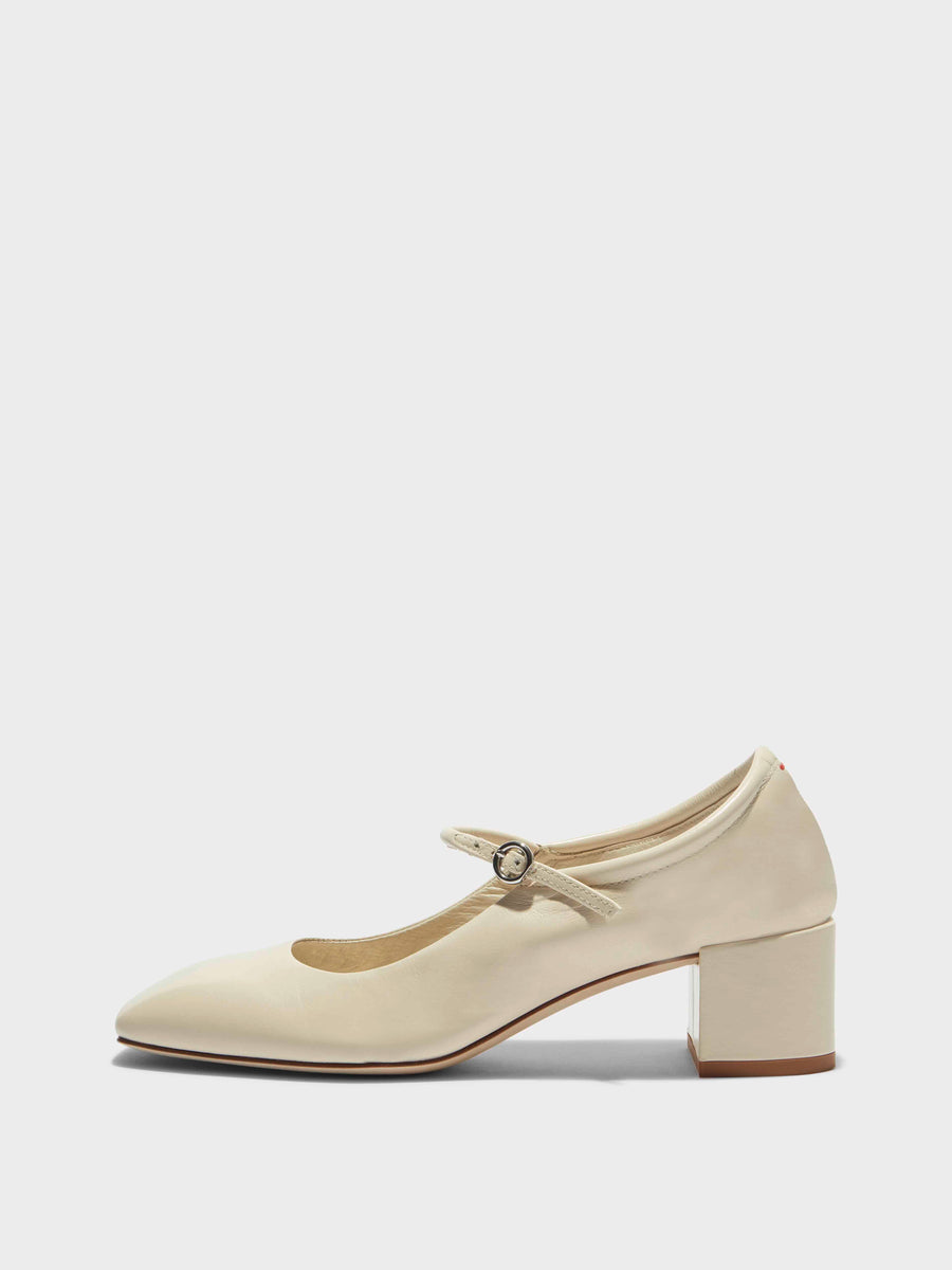 Aline Leather Mary-Jane Pumps