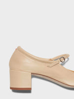 Aline Leather Mary-Jane Pumps - Image 4
