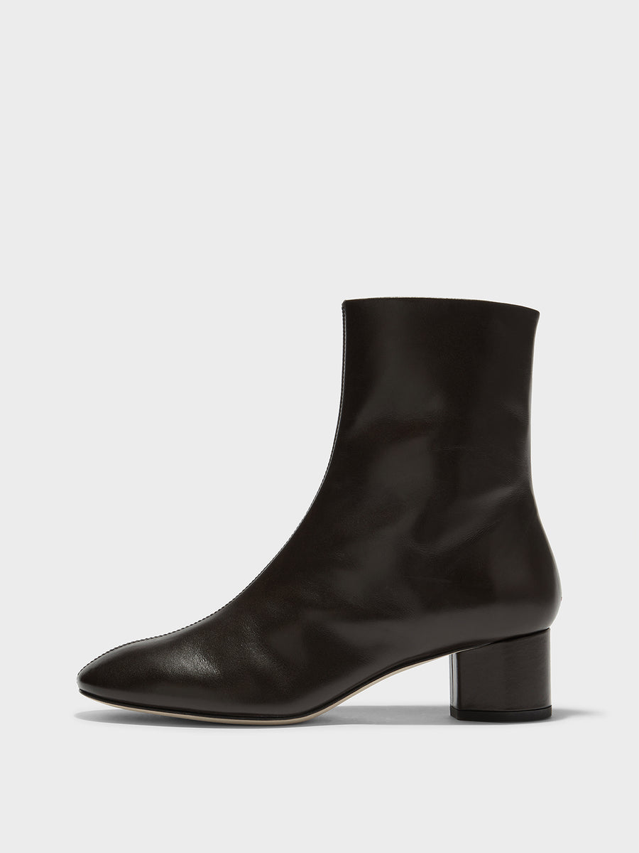 Allegra Leather Ankle Boots