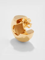 Alma Medium 18kt Gold-Plated Earrings - Image 2