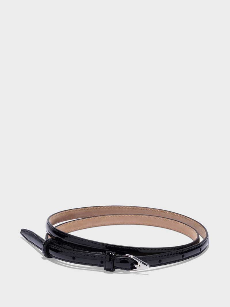 Alvy Patent Leather Belt