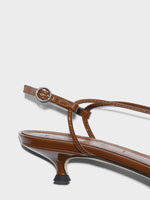 Amara Patent Leather Sandals - Image 4