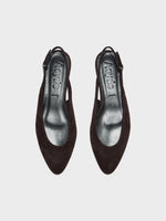 Amelia Suede Slingback Flats - Image 5