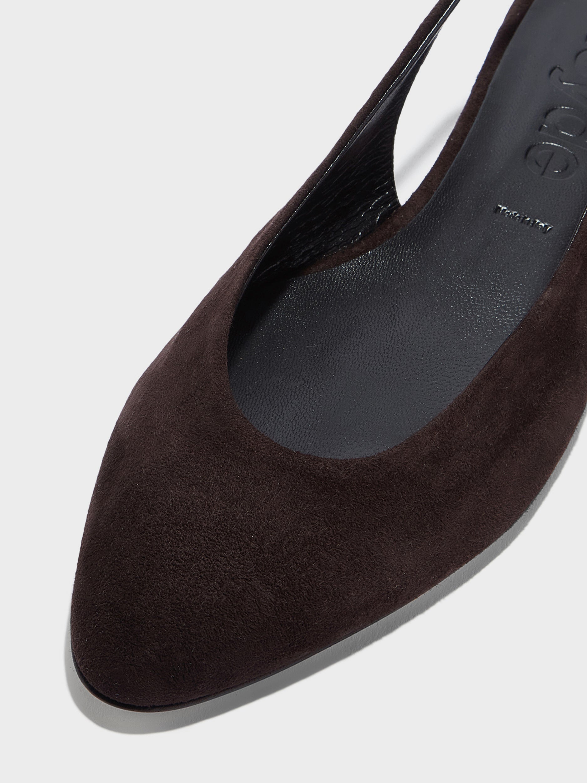 Amelia Suede Slingback Flats - Image 4