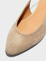 Amelia Suede Slingback Flats - Image 4