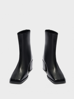 Amina Leather Ankle Boots - Image 5