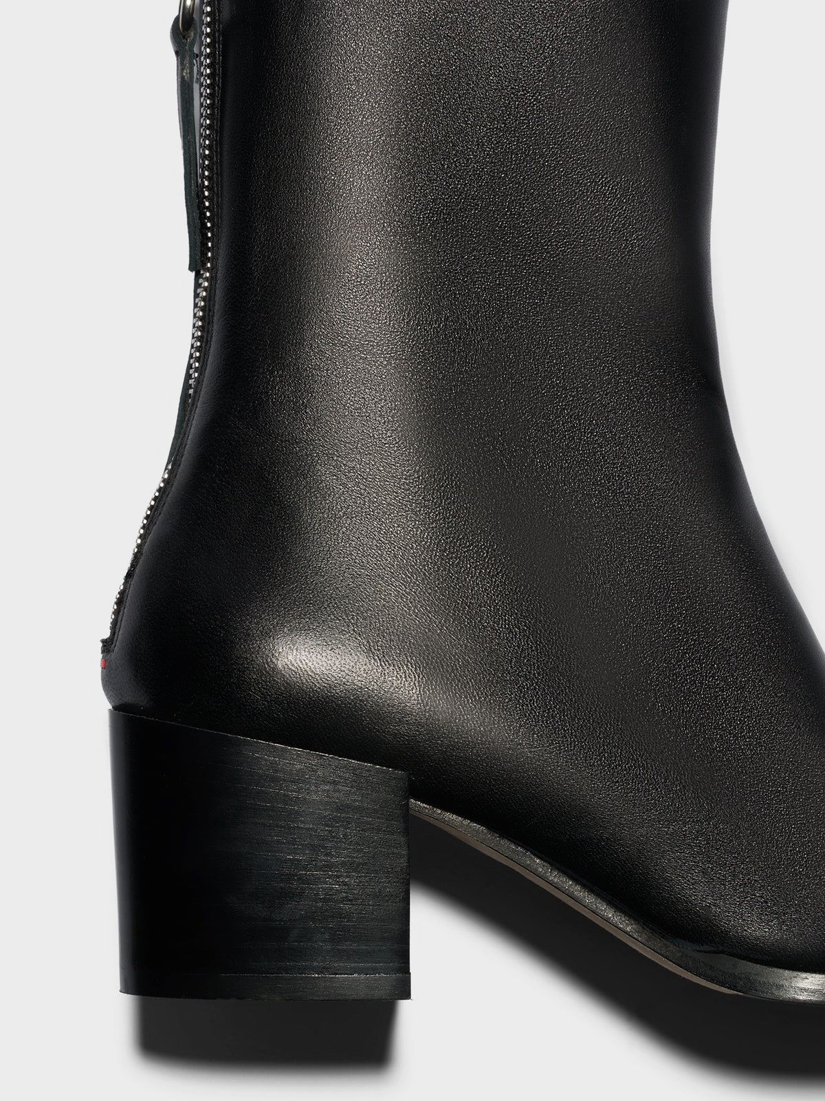 Amina Leather Ankle Boots