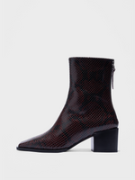 Amina Leather Ankle Boots - Image 1