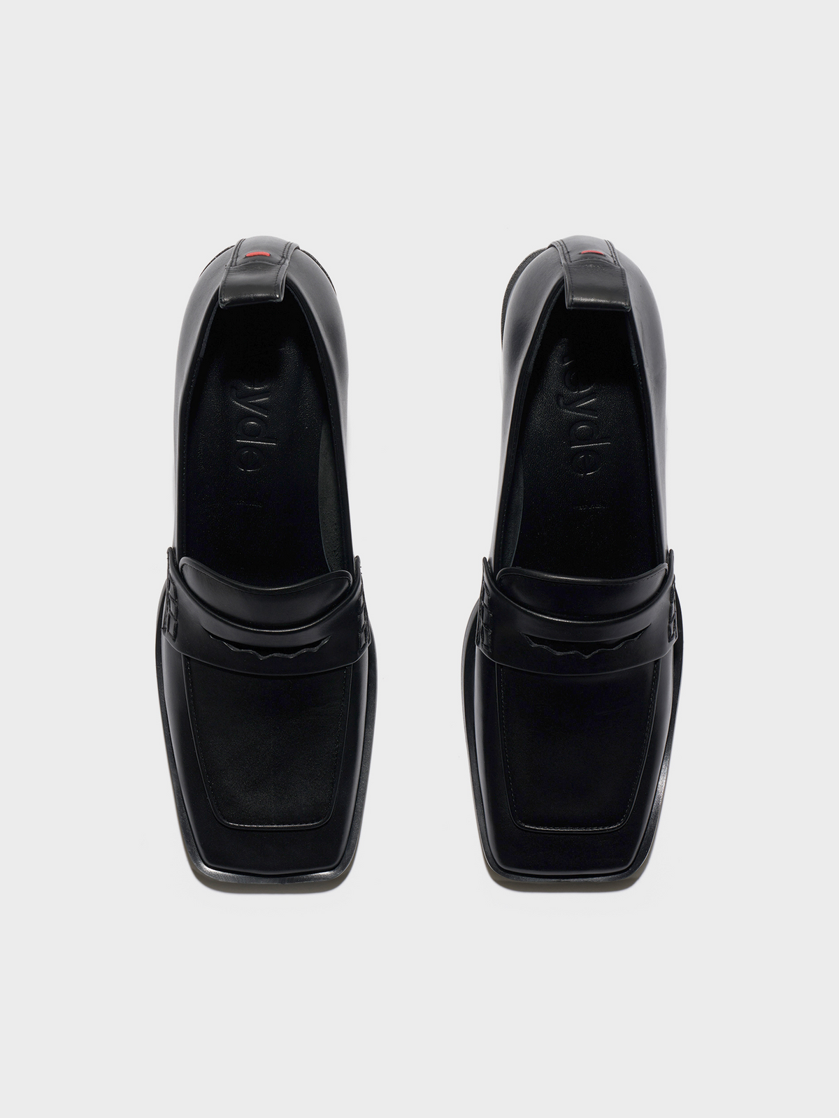 Anka Block-Heel Loafers