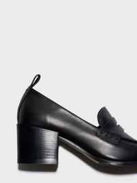 Anka Block-Heel Loafers