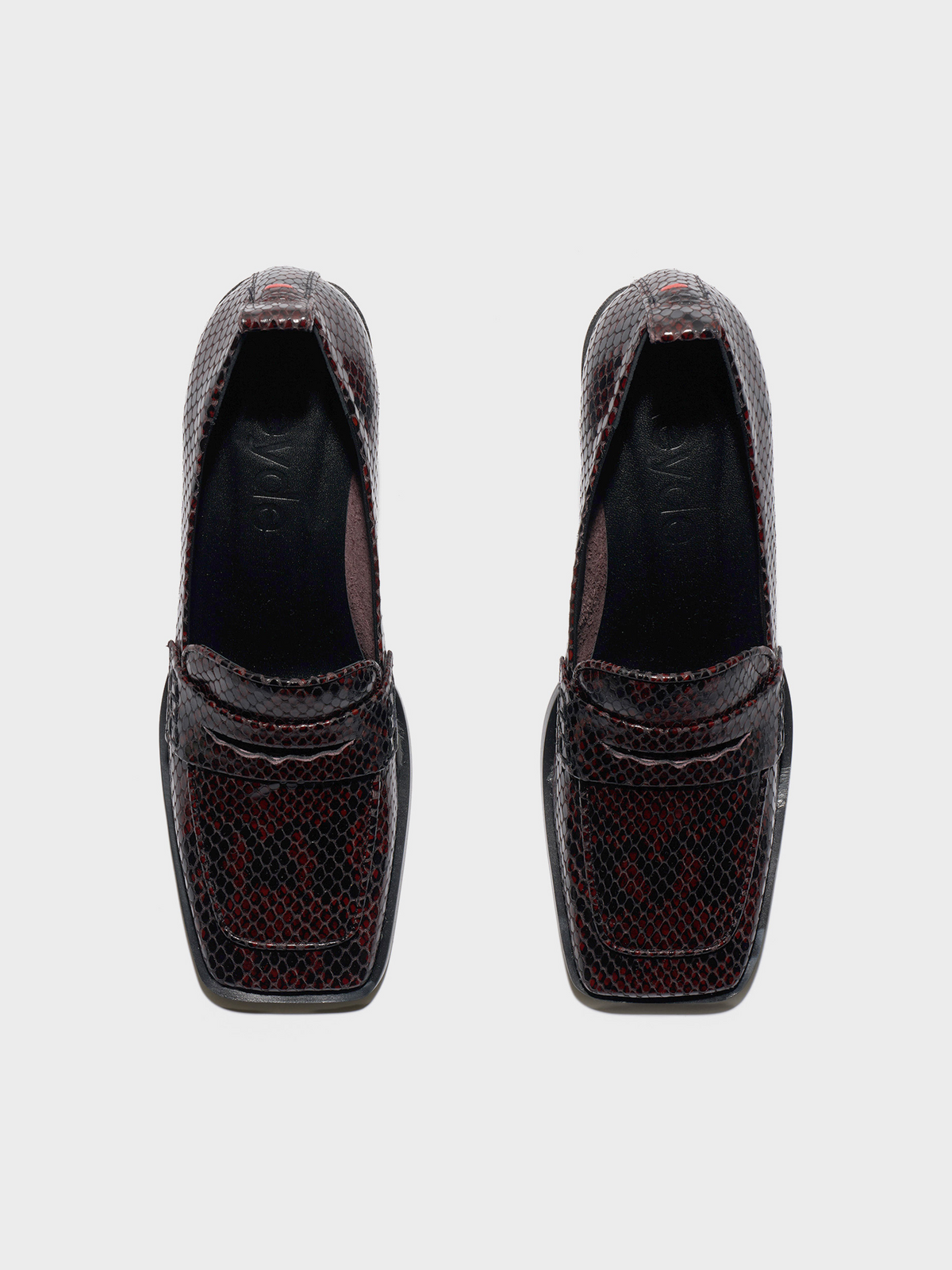 Anka Block-Heel Loafers