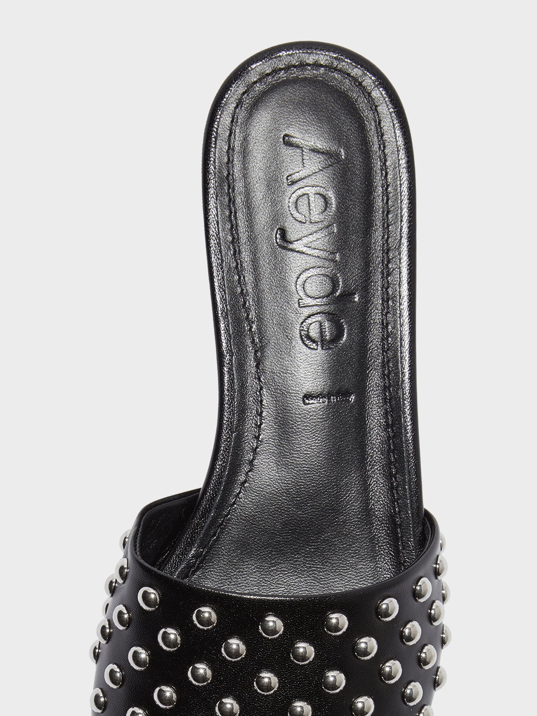 Anna Studded Leather Sandals - Image 4