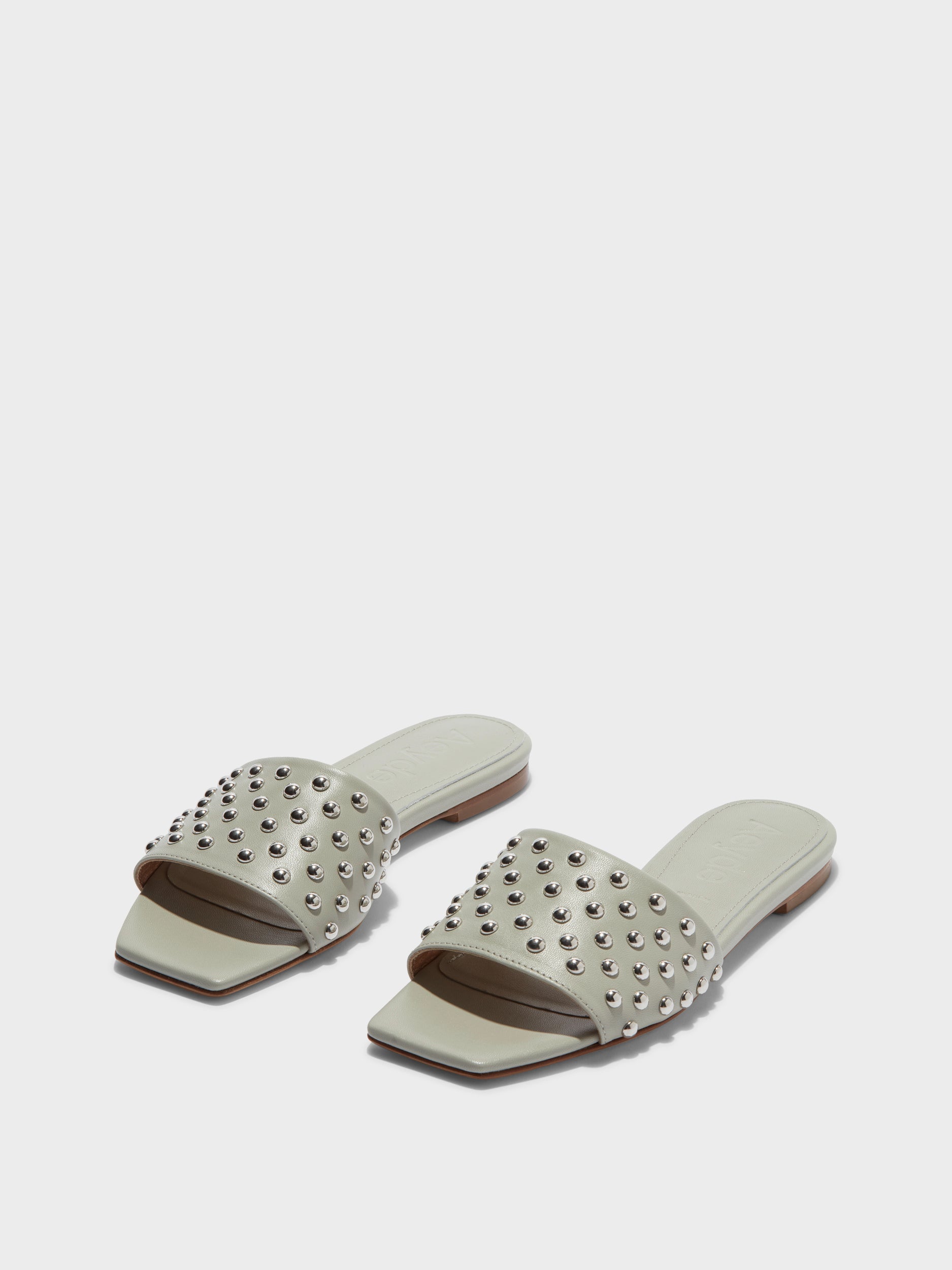 Anna Studded Leather Sandals - Image 2