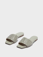 Anna Studded Leather Sandals - Image 2