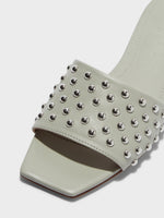 Anna Studded Leather Sandals - Image 3