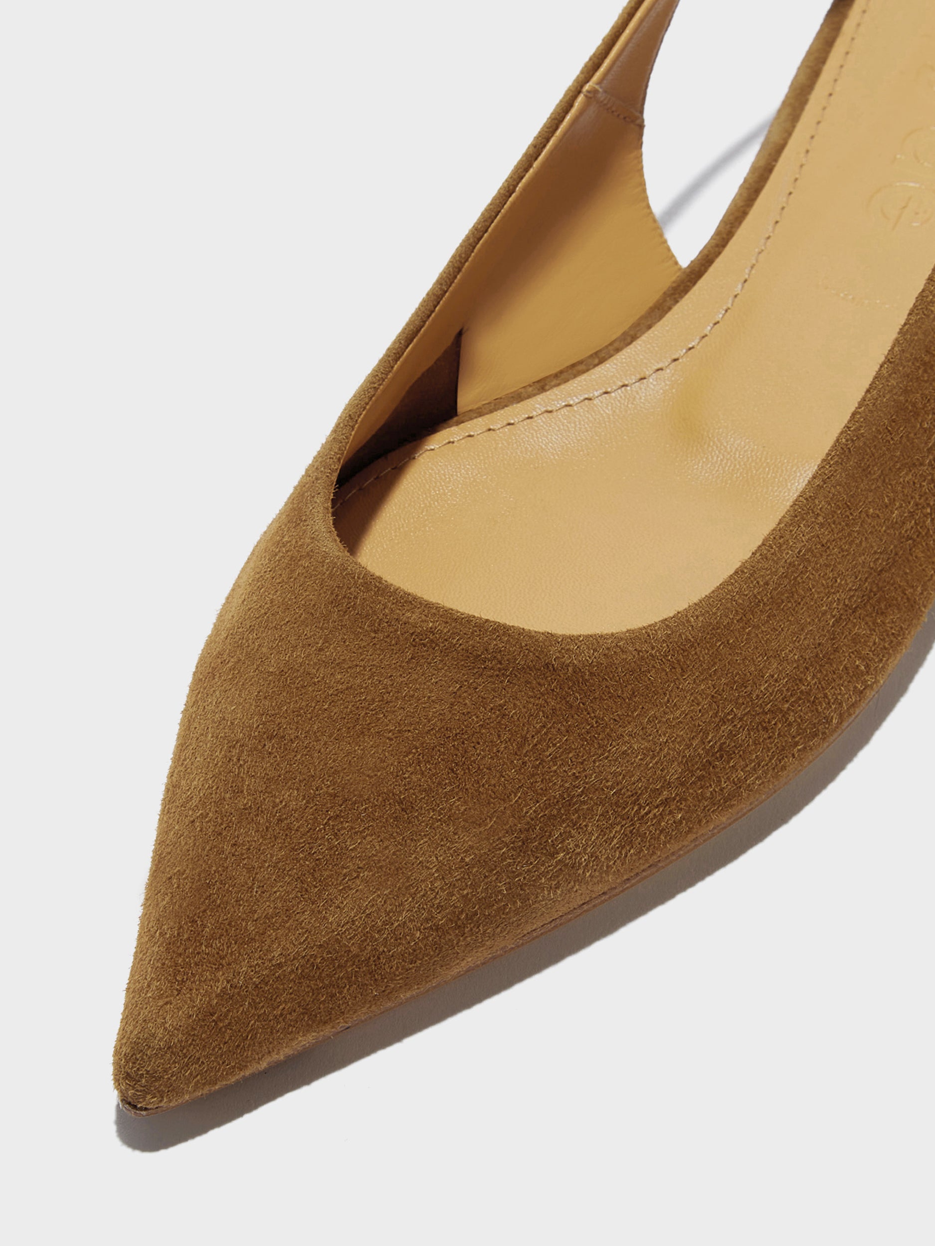Annora Suede Slingback Flats - Image 4