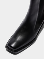 Antonia Leather Biker Boots - Image 3