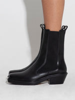 Antonia Leather Biker Boots - Image 6