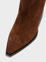 Ariel Suede Cowboy Boots - Image 4