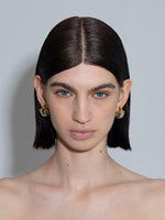 August Palladium and 18kt Gold-Plated Earrings - Image 3