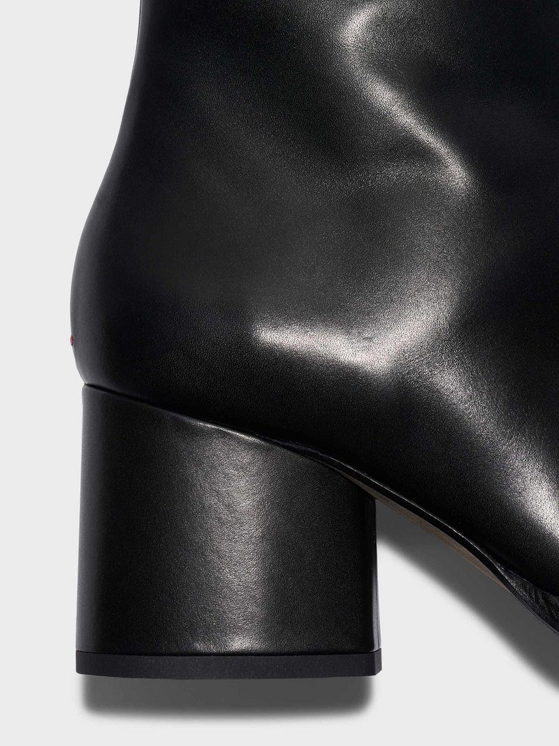 Ayla Leather Ankle Boots