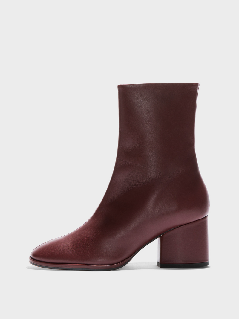 Ayla Leather Ankle Boots