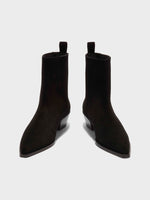 Belinda Suede Cowboy Boots - Image 5