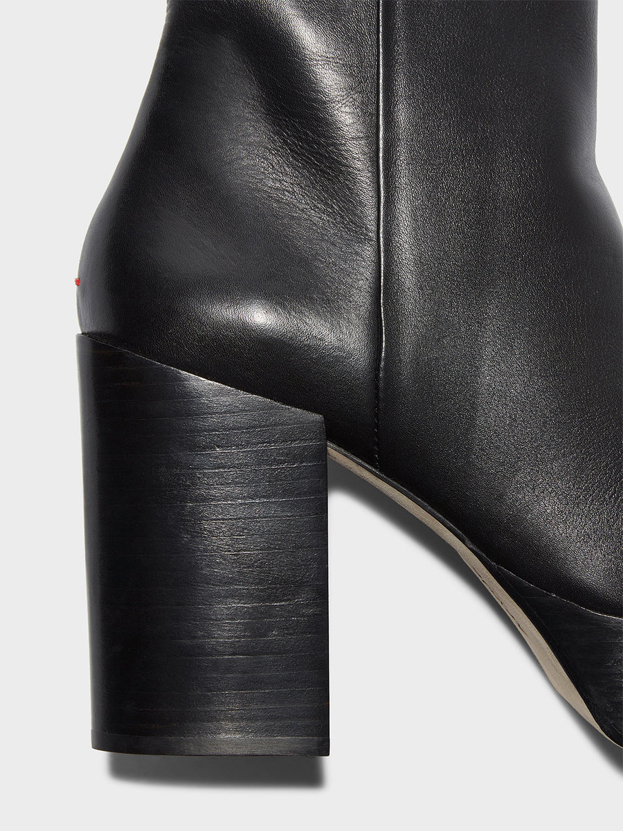 Berlin Leather Ankle Boots