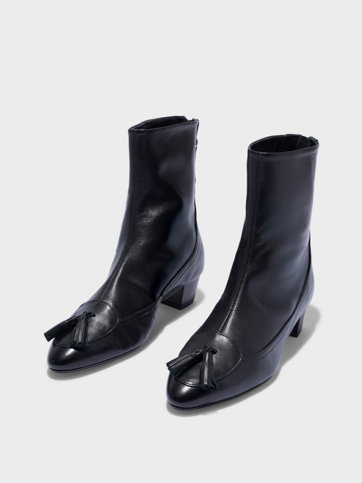 Betsy Tassel Ankle Boots