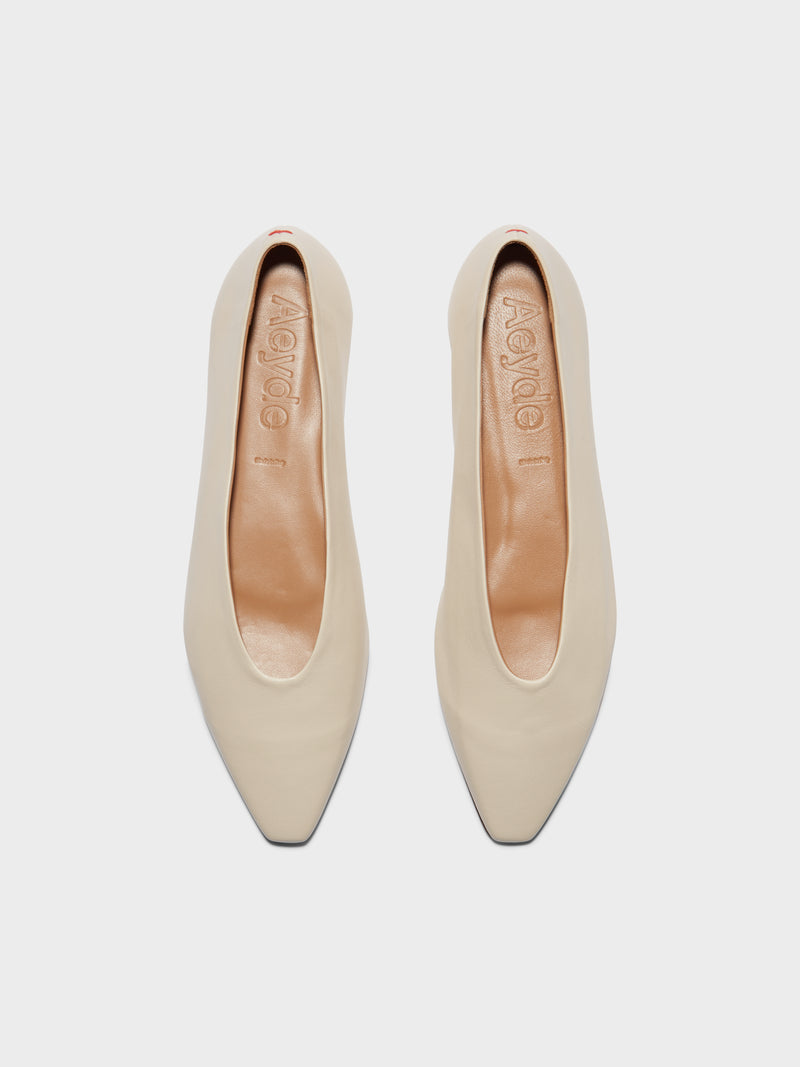 Betty Square-Toe Ballet Flats