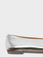Betty Leather Square-Toe Ballet Flats - Image 4
